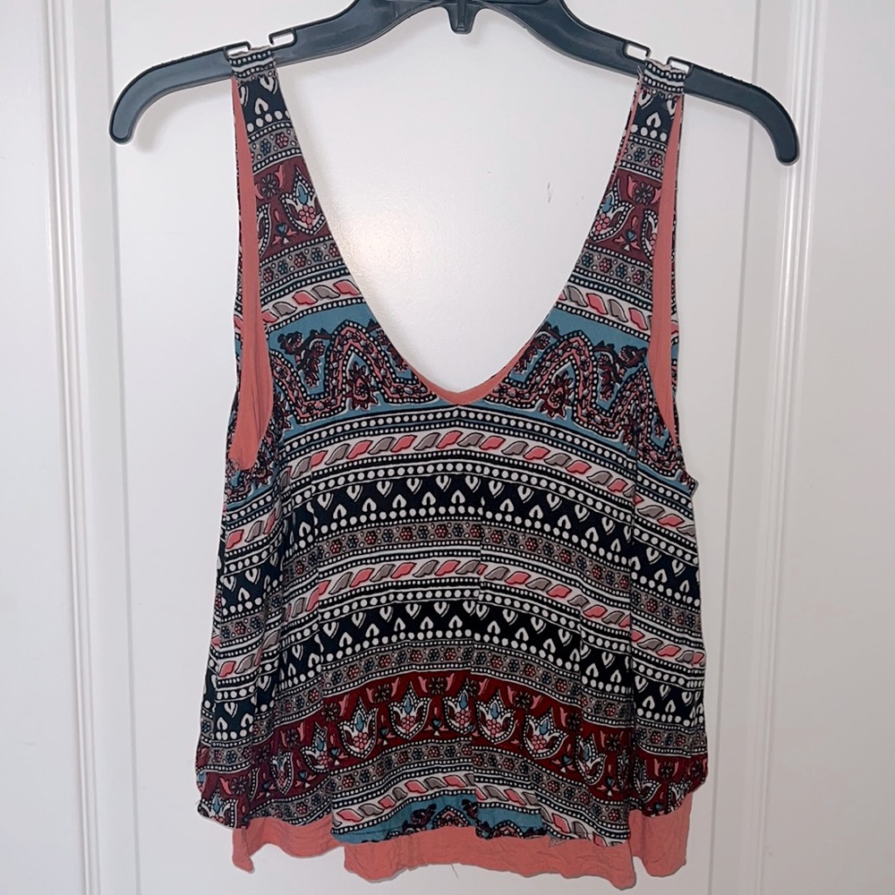 Double layered Hollister tank top size S